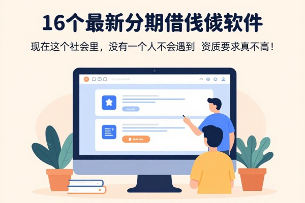 16个最新分期借钱软件，这5个容易下7000，资质要求真不高！