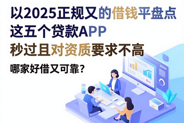 2025正规又的借钱平台盘点:这五个贷款APP秒过且对资质要求不高,哪家好借又可靠?