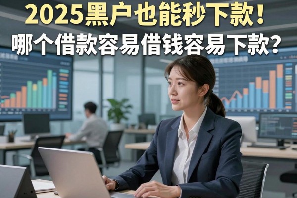 2025黑户也能秒下款！哪个借款容易借钱容易下款？这5个平台亲测更新