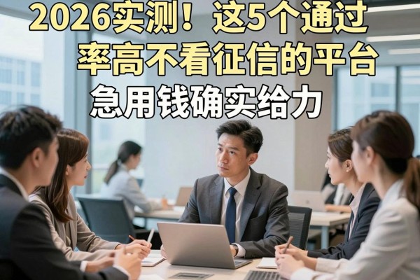 2026实测!这5个通过率高不看征信的平台,急用钱确实给力