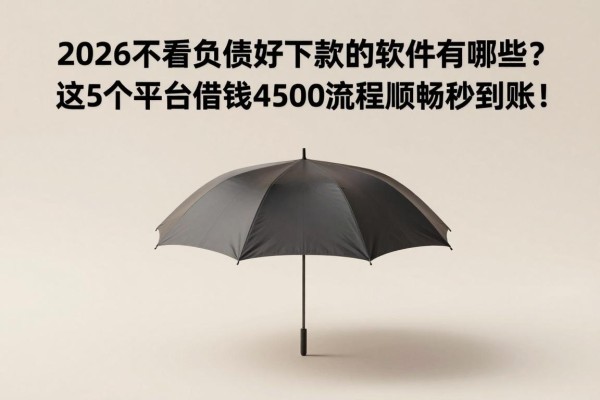 2026不看负债好下款的软件有哪些？这5个平台借钱4500流程顺畅秒到账！