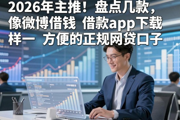 2026年主推!盘点几款像微博借钱借款app下载一样方便的正规网贷口子