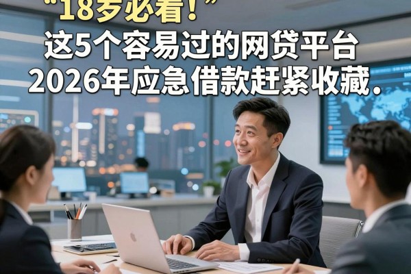 18岁必看!这5个容易过的网贷平台2026年应急借款赶紧收藏