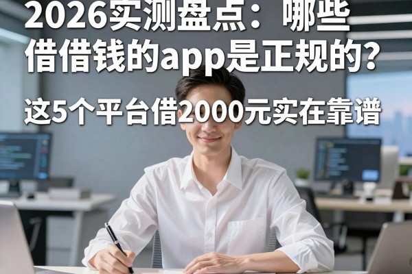 2026实测盘点:哪些借钱的app是正规的?这5个平台借2000元实在靠谱!