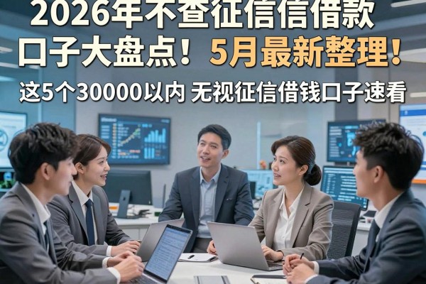 2026年不查征信借款口子大盘点！5月最新整理，这5个30000以内无视征信借钱口子速看