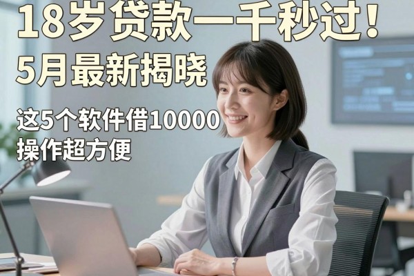18岁贷款一千秒过!5月最新揭晓,这5个软件借10000操作超方便
