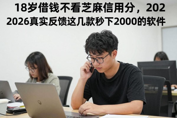 18岁借钱不看芝麻信用分，2026真实反馈这几款秒下2000的软件