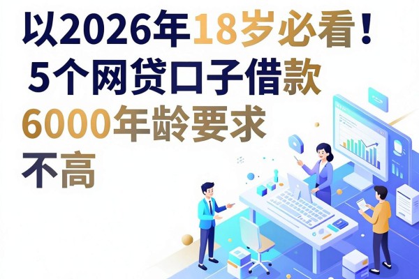 2026年18岁必看!这5个网贷口子借款6000年龄要求不高