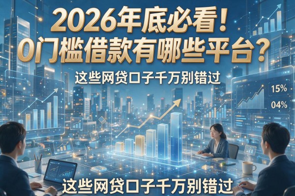 2026年底必看！0门槛借款有哪些平台？这些网贷口子千万别错过
