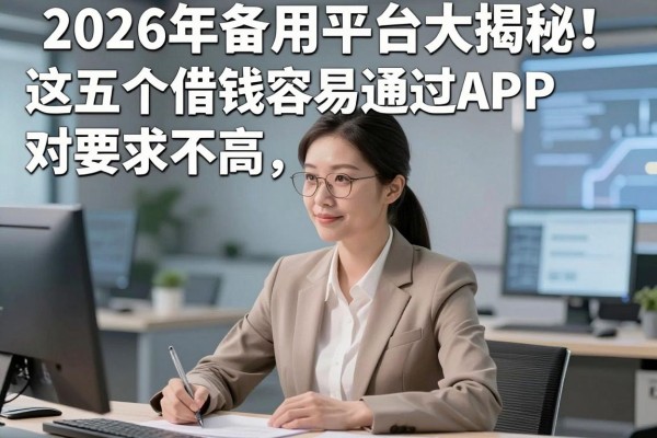 2026年备用平台大揭秘!这五个借钱容易通过APP对要求不高,平台借款能容易通过