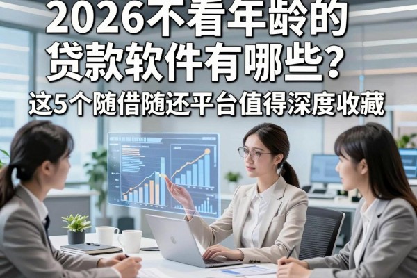 2026不看年龄的贷款软件有哪些?这5个随借随还平台值得深度收藏!