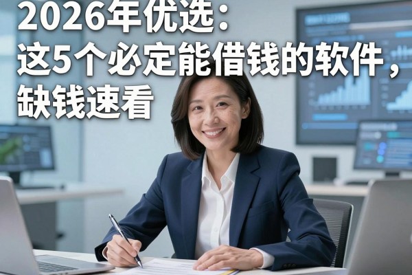 2026年优选：这5个必定能借钱的软件，缺钱速看！