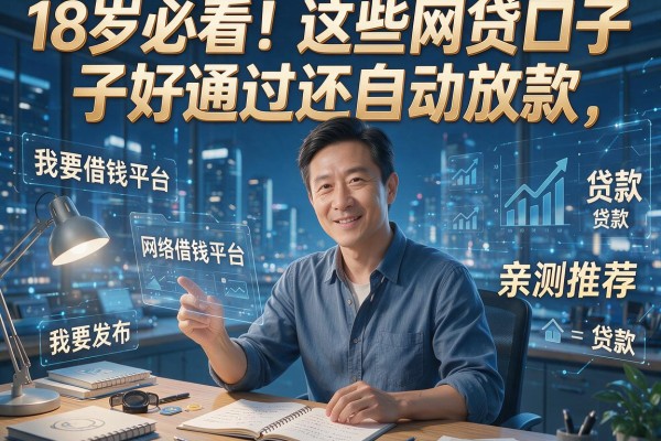 18岁必看！这些网贷口子好通过还自动放款，亲测推荐