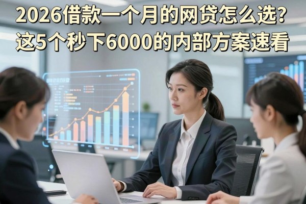 2026借款一个月的网贷怎么选？这5个秒下6000的内部方案速看！