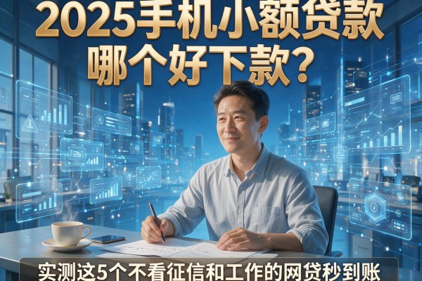 2025手机小额贷款哪个好下款？实测这5个不看征信和工作的网贷秒到账！