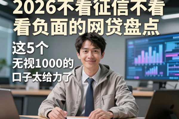 2026不看征信不看负面的网贷盘点,这5个无视征信借1000的口子太给力了