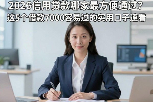 2026信用贷款哪家最方便通过？这5个借款7000容易过的实用口子速看