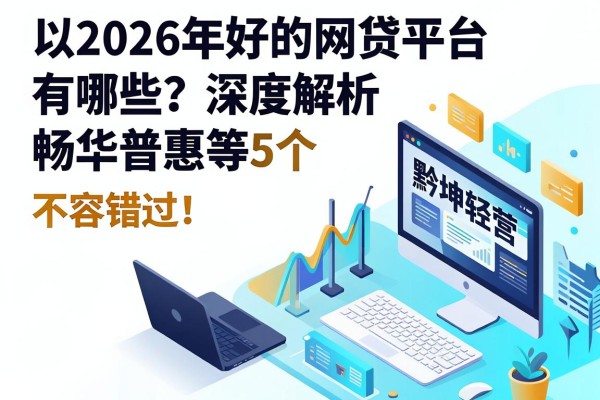 2026年好的网贷平台有哪些?深度解析黔坤轻营、畅华普惠等5个优质借钱平台,不容错过!