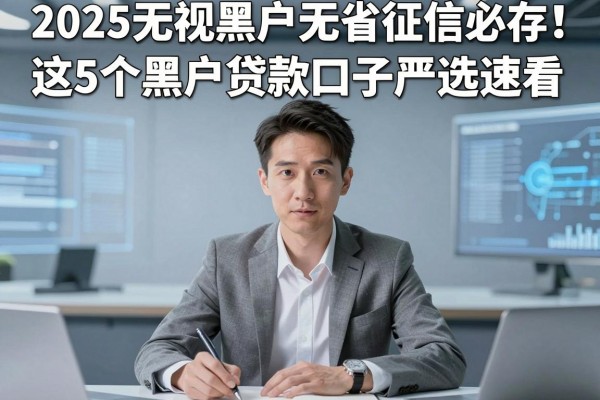 2025无视黑户无视征信必存!这5个黑户贷款口子严选速看