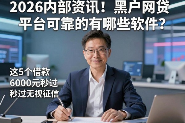 2026内部资讯!黑户网贷平台可靠的有哪些软件?这5个借款6000元秒过无视征信