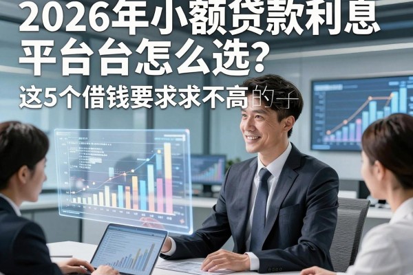 2026年小额贷款利息平台怎么选?这5个借钱要求不高的口子权威推荐!