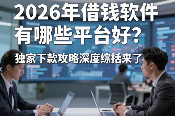 2026年借钱软件有哪些平台好?独家下款攻略深度综括来了!