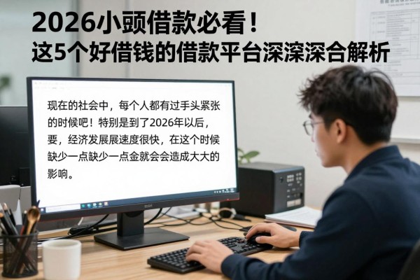 2026小额借款必看！这5个好借钱的借款平台深度融合解析