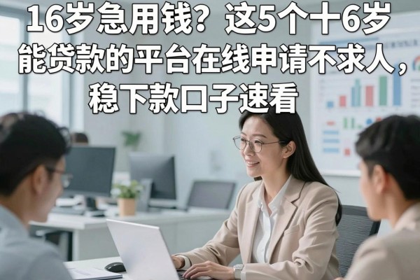 16岁急用钱?这5个十6岁能贷款的平台在线申请不求人,稳下款口子速看
