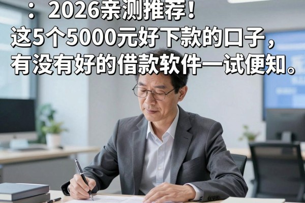 2026亲测推荐!这5个5000元好下款的口子,有没有好的借款软件一试便知