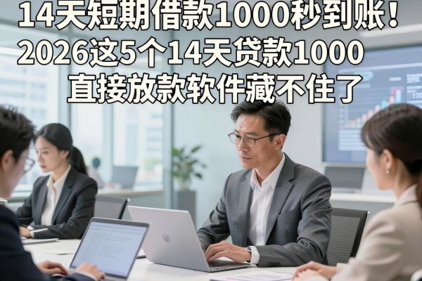 14天短期借款1000秒到账!2026这5个14天贷款1000直接放款软件藏不住了