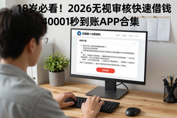 18岁必看!2026无视审核快速借钱4000秒到账APP合集,今日速码