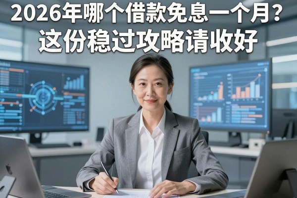 2026年哪个借款免息一个月?这份稳过攻略请收好!