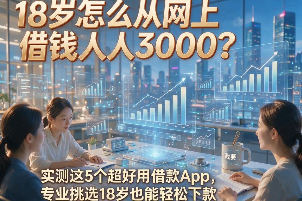 18岁怎么从网上借钱人人3000？实测这5个超好用借款App，专业挑选18岁也能轻松下款！