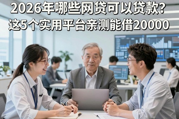 2026年哪些网贷可以贷款?这5个实用平台亲测能借20000!