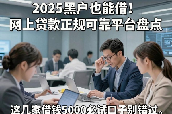 2025黑户也能借！网上贷款正规可靠平台盘点，这几家借钱5000必试口子别错过