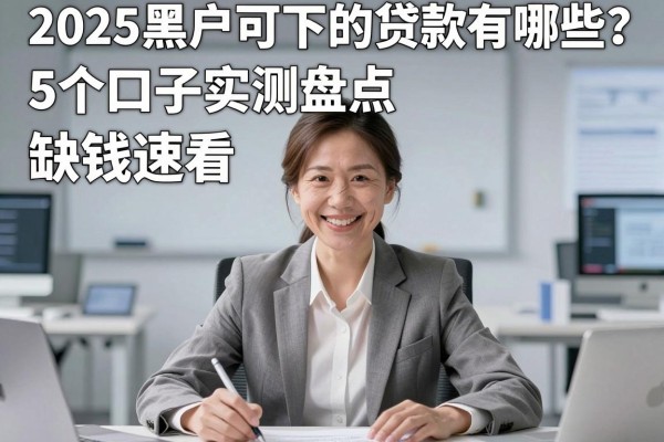 2025黑户可下的贷款有哪些?5个口子实测盘点,缺钱速看!