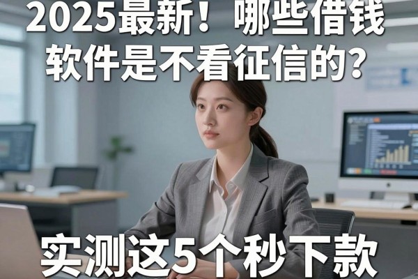 2025最新!哪些借钱软件是不看征信的?实测这5个秒下款