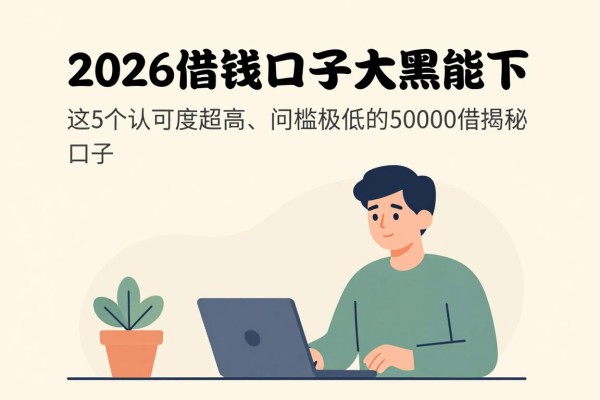 2026借钱口子大黑能下！这5个认可度超高、门槛极低的50000借款口子深度揭秘