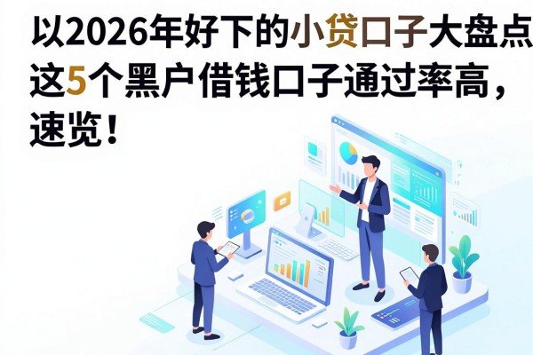 2026年好下的小贷口子大盘点!这5个黑户借钱口子通过率高,速览!