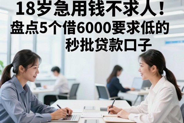 18岁急用钱不求人!盘点5个借6000要求低的秒批贷款口子