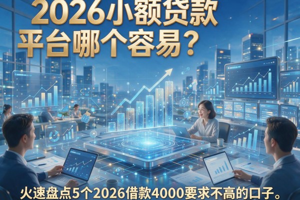 2026小额贷款平台哪个容易？火速盘点5个2026借款4000要求不高的口子