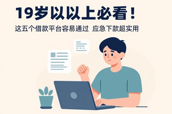 19岁以上必看！这五个借款平台容易通过，应急下款超实用