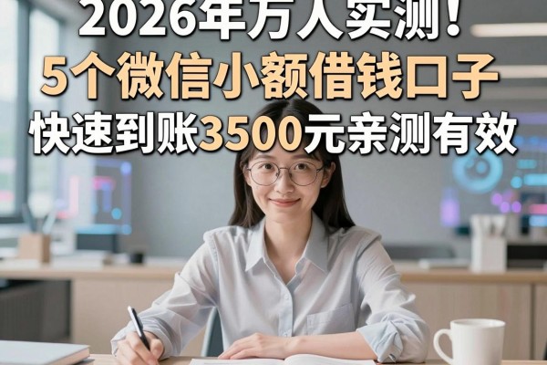 2026年万人实测!5个微信小额借钱口子,快速到账3500元亲测有效