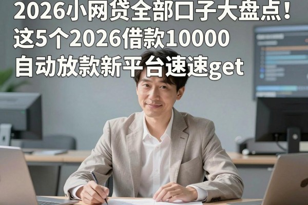 2026小网贷全部口子大盘点！这5个2026借款10000自动放款新平台速速get