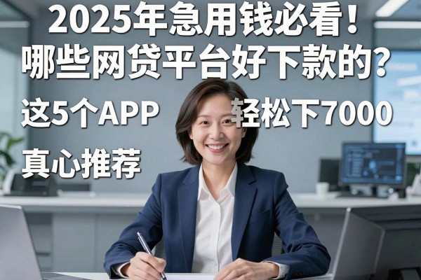 2025年急用钱必看!哪些网贷平台好下款的?这5个APP轻松下7000,真心推荐!