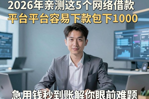 2026年亲测这5个网络借款平台容易下款包下1000,急用钱秒到账解你眼前难题