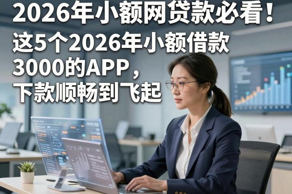 2026年小额网贷款必看!这5个2026年小额借款3000的APP,下款顺畅到飞起