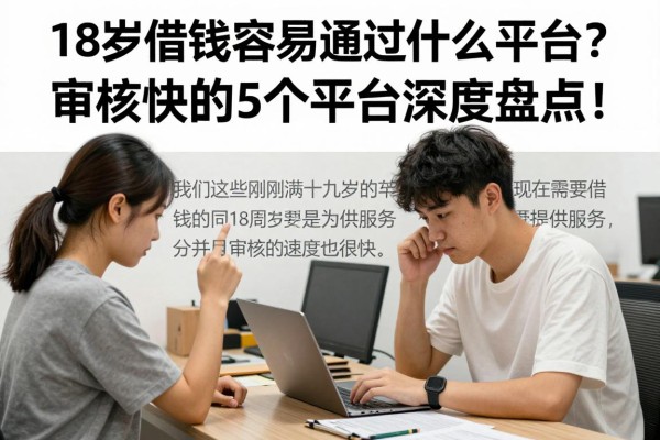 18岁借钱容易通过什么平台?审核快的5个平台深度盘点!