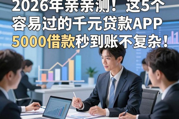 2026年亲测!这5个容易过的千元贷款APP,5000借款秒到账不复杂