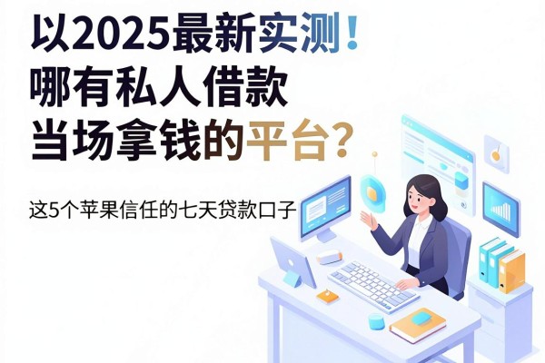 2025最新实测！哪有私人借款当场拿钱的平台？这5个苹果信任的七天贷款口子放心借